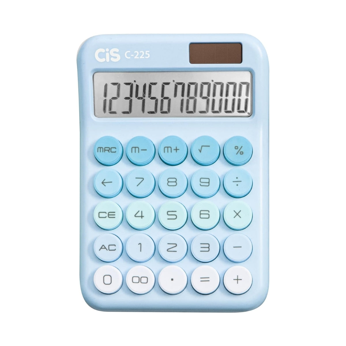Calculadora Eletrônica Office com 12 Dígitos - Azul - Cis