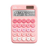 Calculadora Eletrônica Office com 12 Dígitos - Rosa - Cis