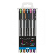 Estojo de Caneta Pentonic Gel 0.6/0.7Mm com 5 Unidades - Fluo - Cis