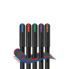 Estojo de Caneta Pentonic Gel 0.6/0.7Mm com 5 Cores - Dark - Cis