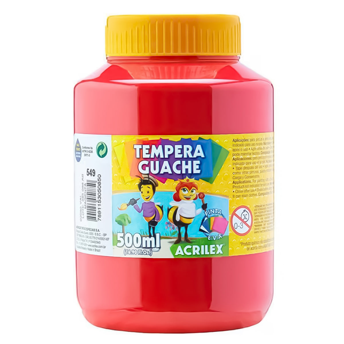22614-tinta-tempera-guache-acrilex-500ml-507---vermelho-fogo-364729