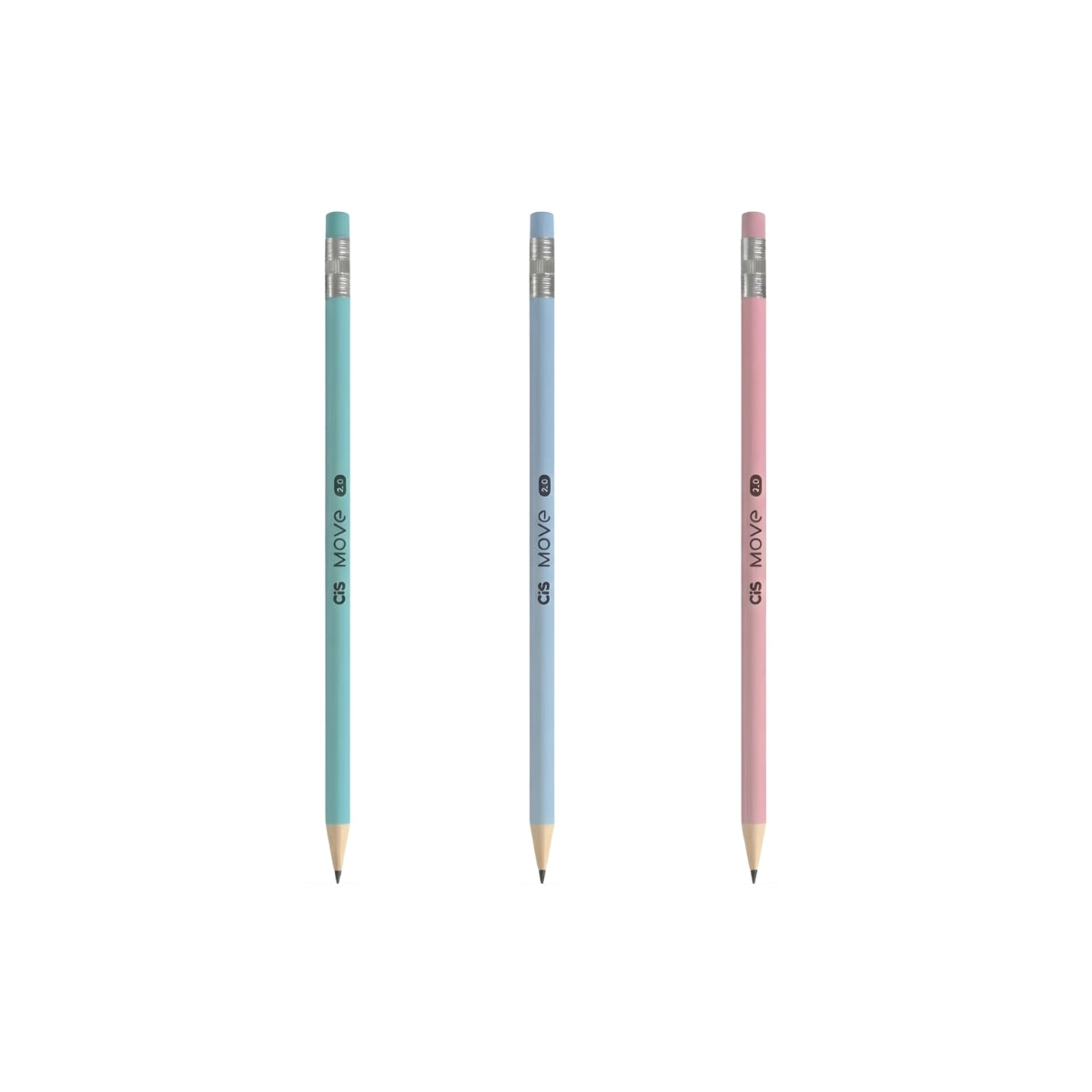 Lapiseira Move 2.0Mm com Apontador na Ponta - Cis