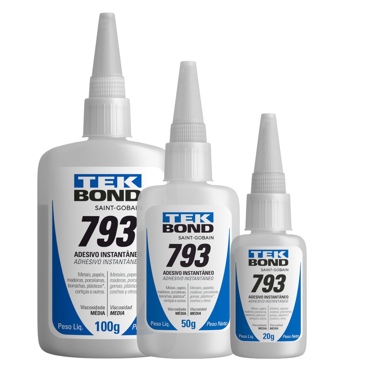 Cola Instantânea Profissional 793 Tekbond