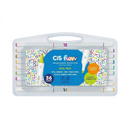 Estojo de Marcador Cis Criativo Flow com 36 Cores