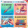 Estojo de Marcador Cis Criativo Flow com 06 Cores - Pastel