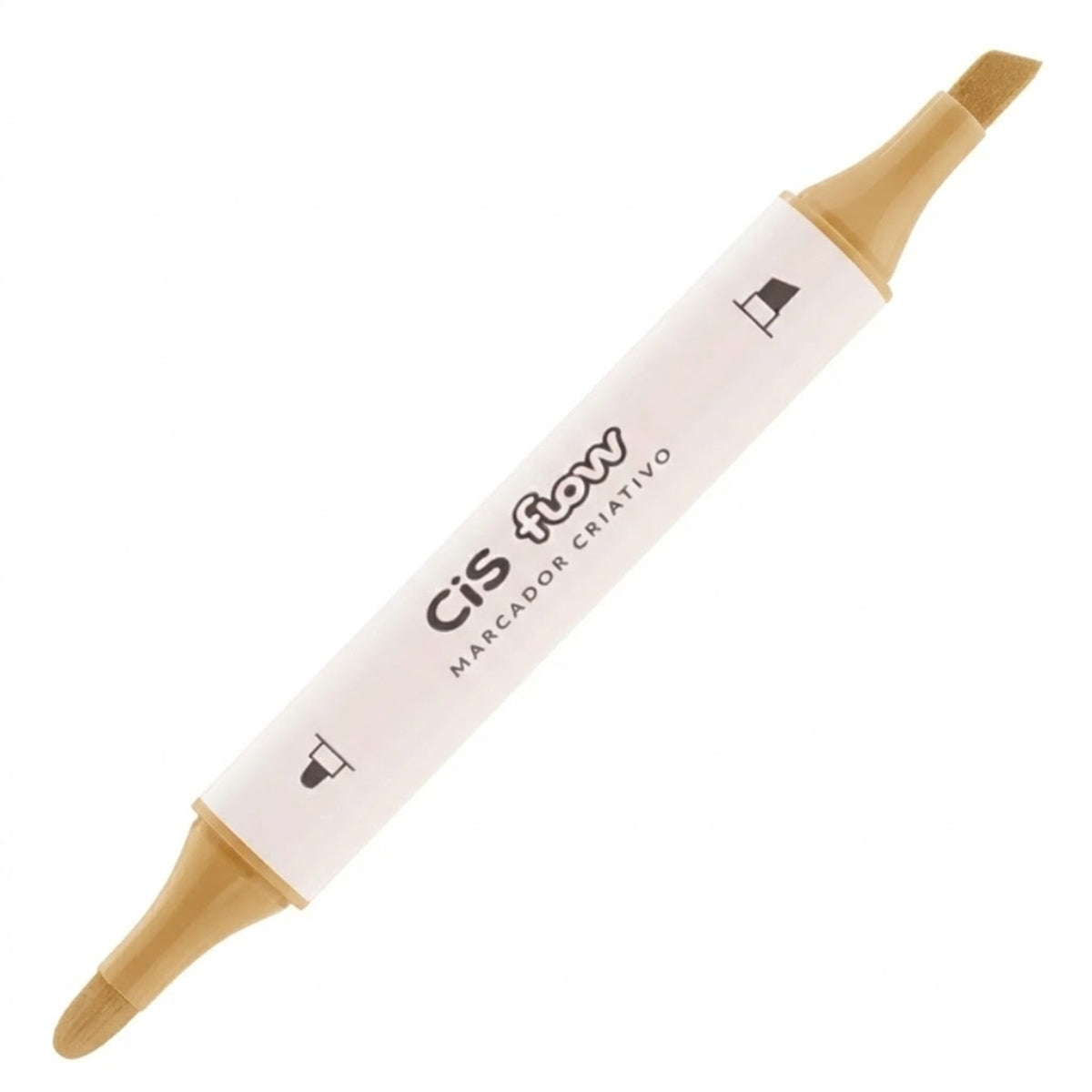 226402-marcador-criativo-cis-flow-ponta-dupla-201-creme-549055