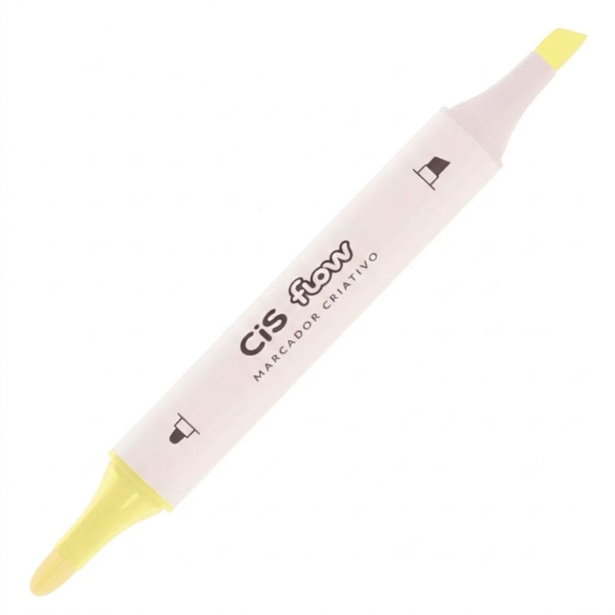 226406-marcador-criativo-cis-flow-ponta-dupla-n06-amarelo-neon-549097