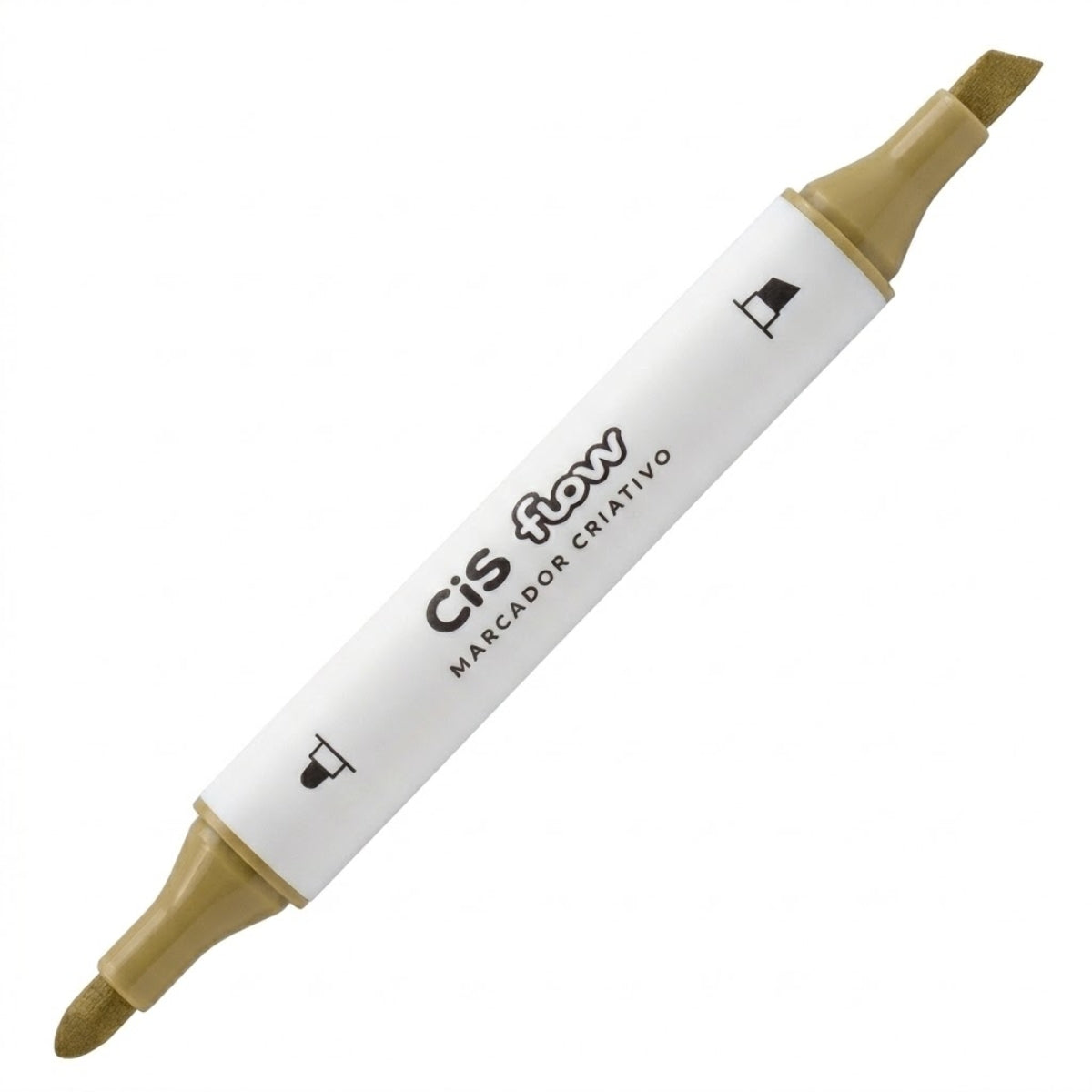 226407-marcador-criativo-cis-flow-ponta-dupla-300-ouro-549091