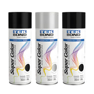 Tinta  Spray Super Color Tekbond 350ml/250g Alta Temperatura