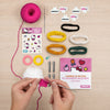 Kit de Acessórios Hello Kitty para Amigurumi em Crochê Iniciante - Círculo