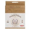 Kit Bordado Ponto Cruz Páscoa Guirlanda 0002 - Círculo