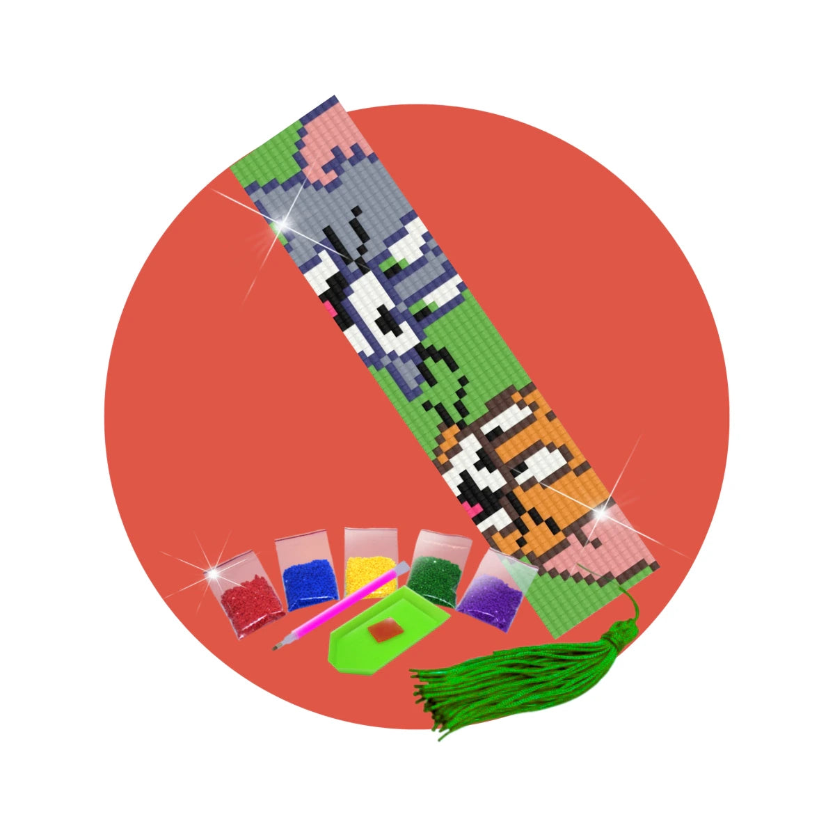226561-kit-de-pintura-com-diamante-marcador-de-pagina-4,2x18,9cm-tom-jerry-607499