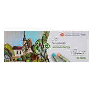 Giz Pastel Oleoso com 24 Cores 7041156 - Nevskaya Palitra