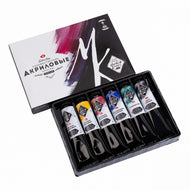 Estojo Tinta Acrílica Master Class 46ml com 6 Cores 12341418 - Nevskaya Palitra