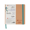 Caderno Sketchbook Ladoga Algodão 300g 18x18cm Peach 252452417 - Nevskaya Palitra