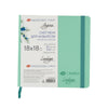 Caderno Sketchbook Ladoga Algodão 300g 18x18cm Mint 252452407 - Nevskaya Palitra