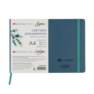 Caderno Sketchbook Ladoga Algodão 300g A4 Blue 252452410 - Nevskaya Palitra