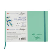 Caderno Sketchbook Ladoga Algodão 300g A4 Mint 252452406 - Nevskaya Palitra