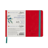 Caderno Sketchbook Ladoga Algodão 300g A5 Red 252452413 - Nevskaya Palitra