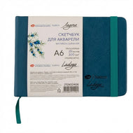 Caderno Sketchbook Ladoga Algodão 300g A6 Blue 252452408 - Nevskaya Palitra