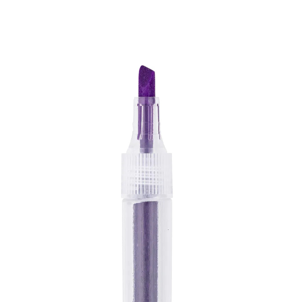 Marca-texto Dashlight Roxo para Destacar Textos e Anotações - Brw