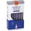 Marca-texto Dashlight Roxo para Destacar Textos e Anotações - Brw