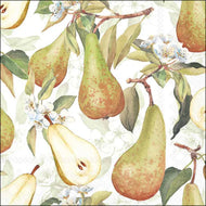 Guardanapo para Decoupage Ambiente 33x33cm com 02 Unidades - Peras