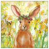 Guardanapo para Decoupage Ambiente 33x33cm com 02 Unidades - Coelhinho de Flores