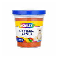 Pote Massinha Modelar Argila Terracota 830 200g - Acrilex