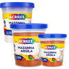 Pote Massinha Modelar Argila Terracota 830 500g - Acrilex