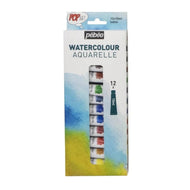 Estojo Tinta Aquarela Pop Art 10ml com 12 Cores - Pebeo
