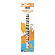 Estojo Tinta Guache Pop Art 10ml com 18 Cores - Pebeo