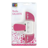 Furador de Papel Scrapbook Borda Contínua Gigante 45mm Renda - Toke e Crie