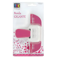 Furador de Papel Alavanca Scrapbook Borda Contínua Gigante Doily 12x45mm - Toke e Crie