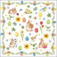Guardanapo para Decoupage Ambiente 33x33cm com 02 Unidades - Colagem de Páscoa