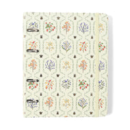 Caderno Criativo Argolado Office Duo Jardim Pautado & Pontado A5 14,8x21cm com 80 Folhas - Off White - Cícero