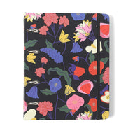 Caderno Criativo Argolado Office Duo Doce Florada Pautado & Pontado A5 14,8x21cm com 80 Folhas - Preto - Cícero