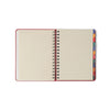 Planner Permanente Wire-o Pastel Semanal Notas A5 14,8x21cm com 100 Folhas Azul Celeste - Cícero