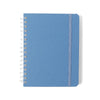 Planner Permanente Wire-o Pastel Semanal Notas A5 14,8x21cm com 100 Folhas Azul Celeste - Cícero