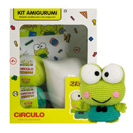 Kit Amigurumi Hello Kitty And Friends Keroppi - Círculo