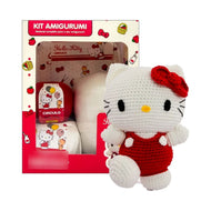 Kit Amigurumi Hello Kitty Look Vermelho - Círculo