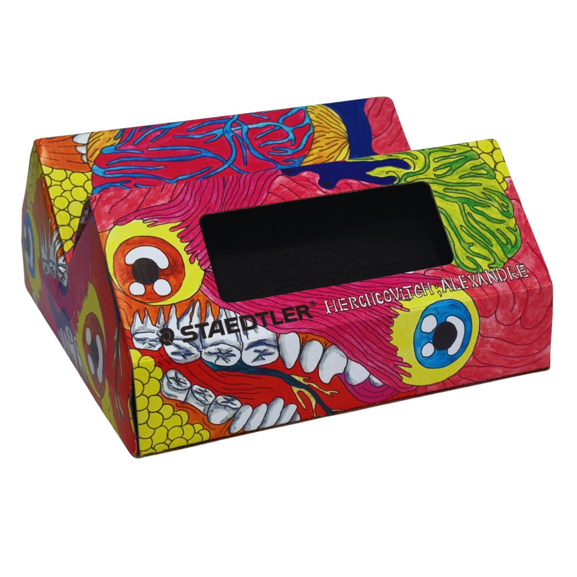 Kit Técnico 02 Estojo Triangular Duplo Alexandre Herchcovitch - Staedtler - 5 Itens