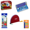 Kit Escolar 01 Estojo Redondo Vermelho Alexandre Herchcovitch - Staedtler - 4 Itens