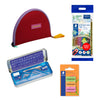 Kit Escolar 01 Estojo Redondo Vermelho Alexandre Herchcovitch - Staedtler - 4 Itens
