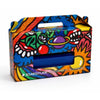 Kit Escolar 02 Estojo Retangular Azul Alexandre Herchcovitch - Staedtler - 7 Itens