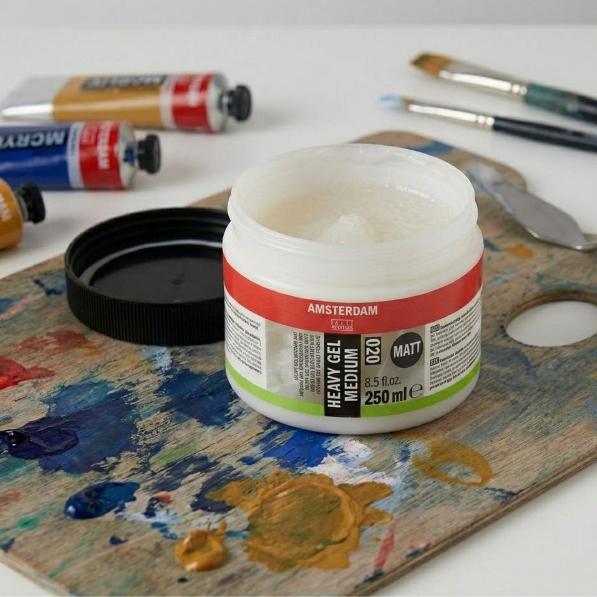 Medium em Gel para Tinta Acrílica Espesso Fosco 250ml Amsterdam 24173020