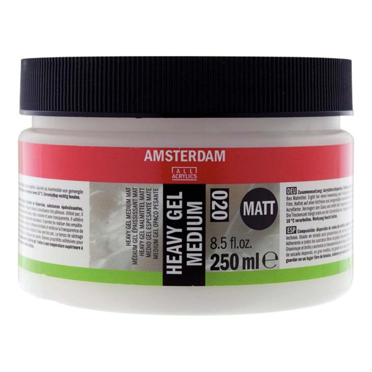 Medium em Gel para Tinta Acrílica Espesso Fosco 250ml Amsterdam 24173020