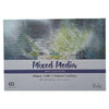 Bloco de Papel Mixed Media Mayart 250g A3 42x29,7cm 12 Folhas 100% Cellulose
