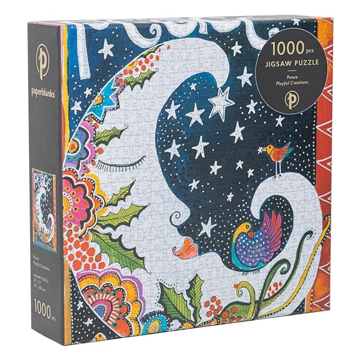 Quebra-cabeça Paperblanks com 1000 Peças 50x70cm 2mm - Pássaro de Fogo Pa9330-5