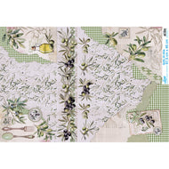 Papel de Seda Azeitona 67,5x46cm para Artesanato e Embalagens Psl-084 - Litoarte